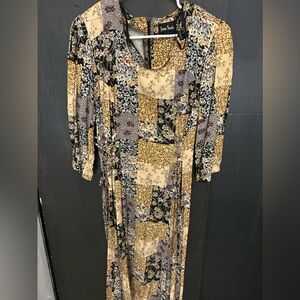 Vintage patch work dress